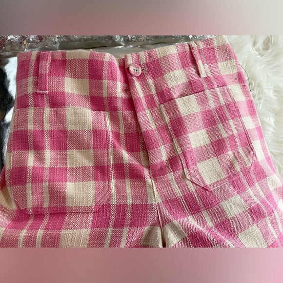 🛑🛑🛑BUBBLE GUM CHECK SHORTS - Picture 15 of 15